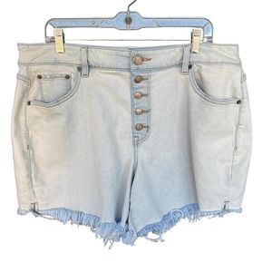 Lane Bryant Light Blue Jean Shorts